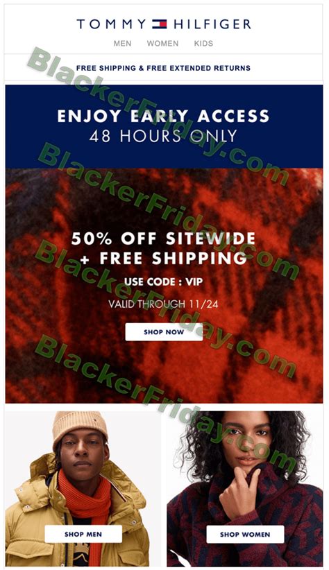 tommy hilfiger black friday deals